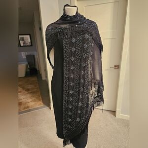 EUC Scala Beaded Wrap/Scarf